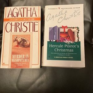 2 Agatha Christie books